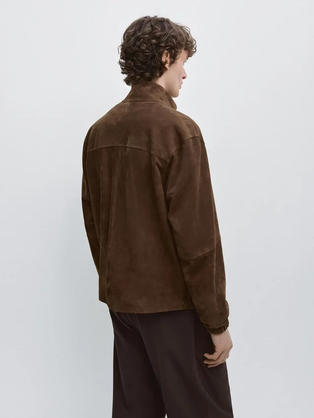 Suède leren jas Suède leren jas