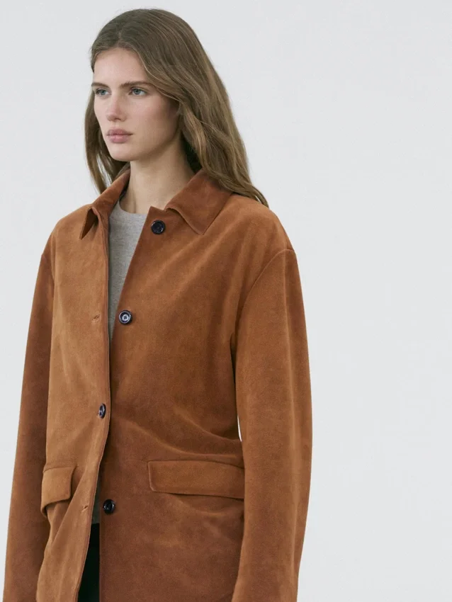 Suède leren jas Suède leren jas