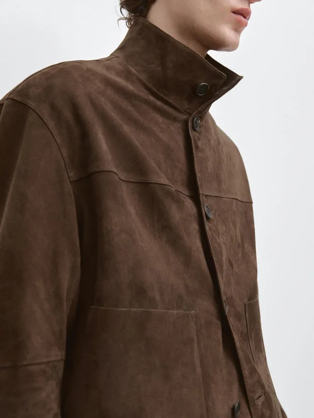 Suède leren jas Suède leren jas