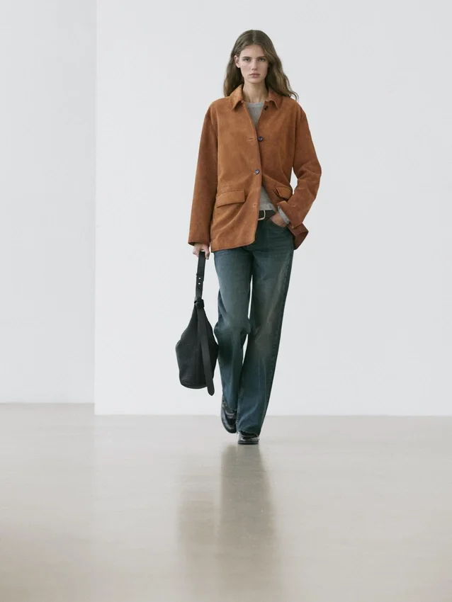 Suède leren jas Suède leren jas