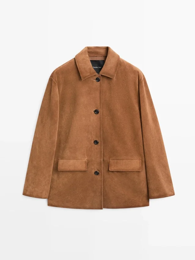 Suède leren jas Suède leren jas