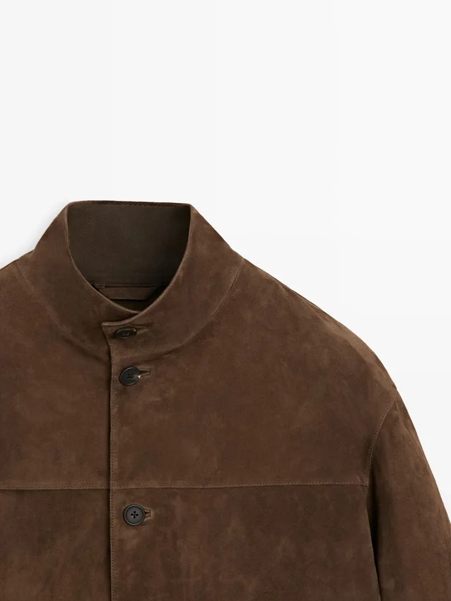 Suède leren jas Suède leren jas