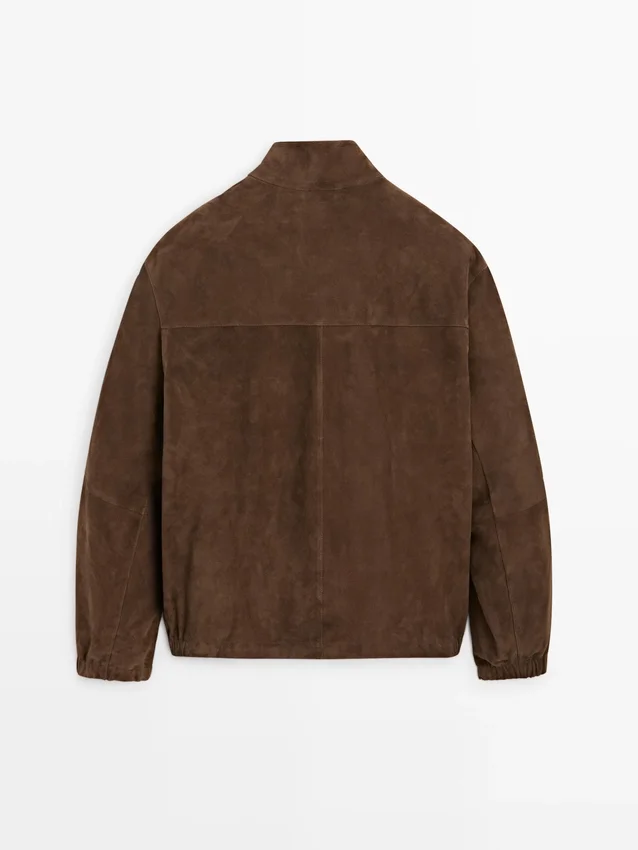 Suède leren jas Suède leren jas