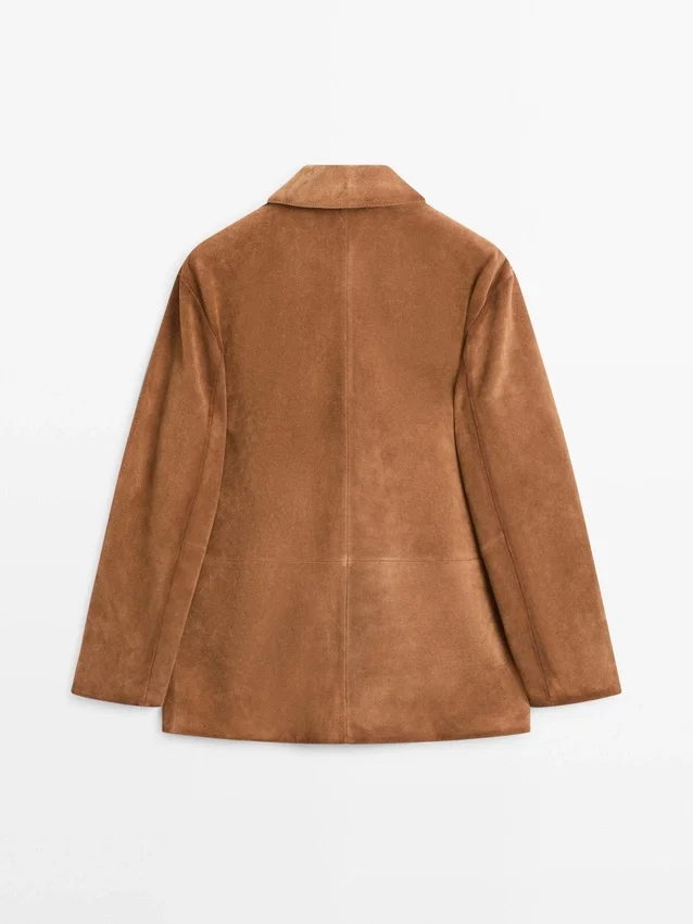 Suède leren jas Suède leren jas