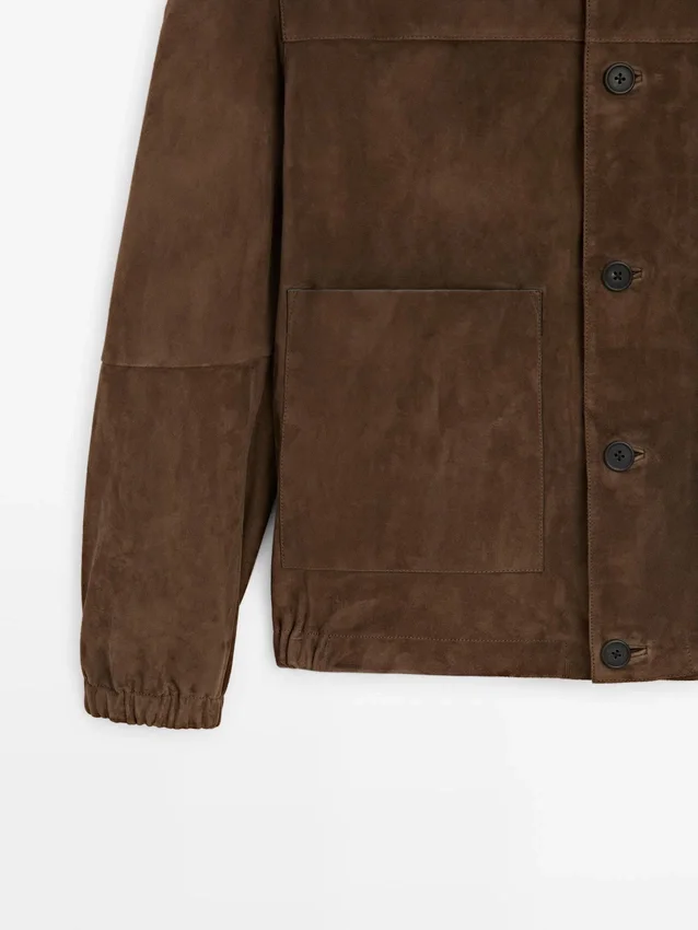 Suède leren jas Suède leren jas