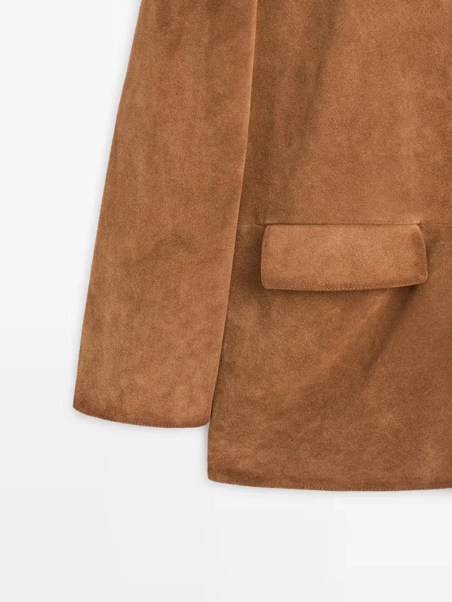 Suède leren jas Suède leren jas