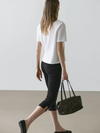 T-shirt met korte mouwen en normale pasvorm