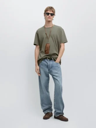 T-shirt met korte mouwen van 100% katoen