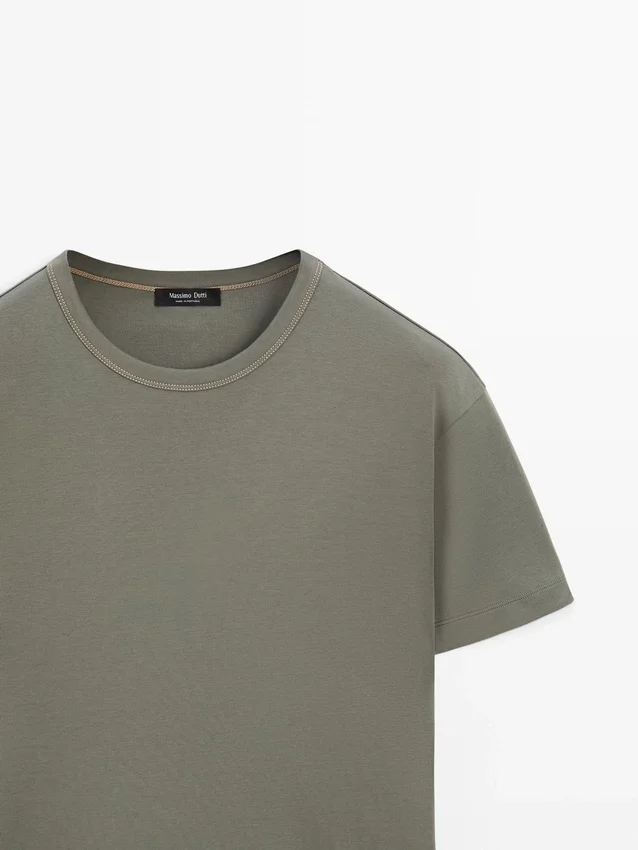 T-shirt met korte mouwen van 100% katoen T-shirt met korte mouwen van 100% katoen