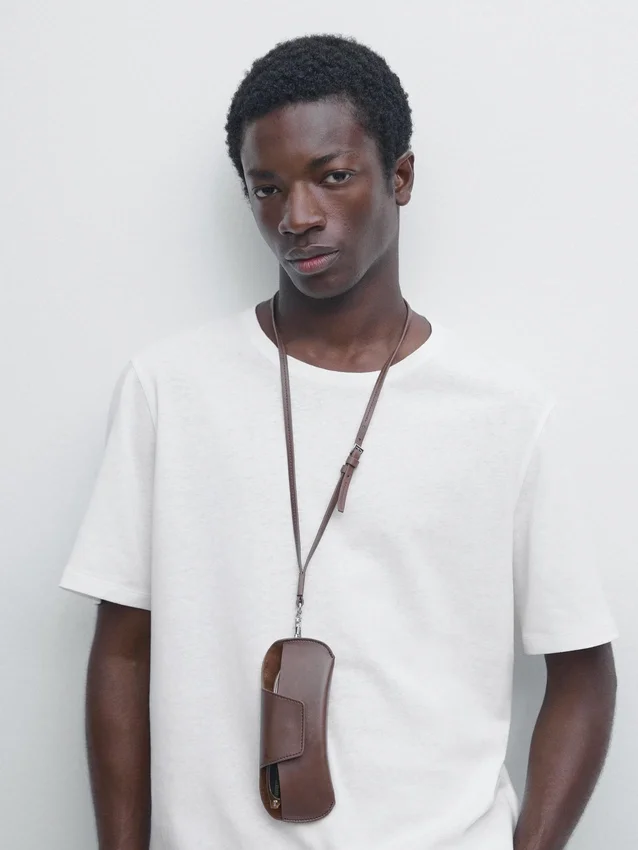 T-shirt met korte mouwen van een linnenmix T-shirt met korte mouwen van een linnenmix