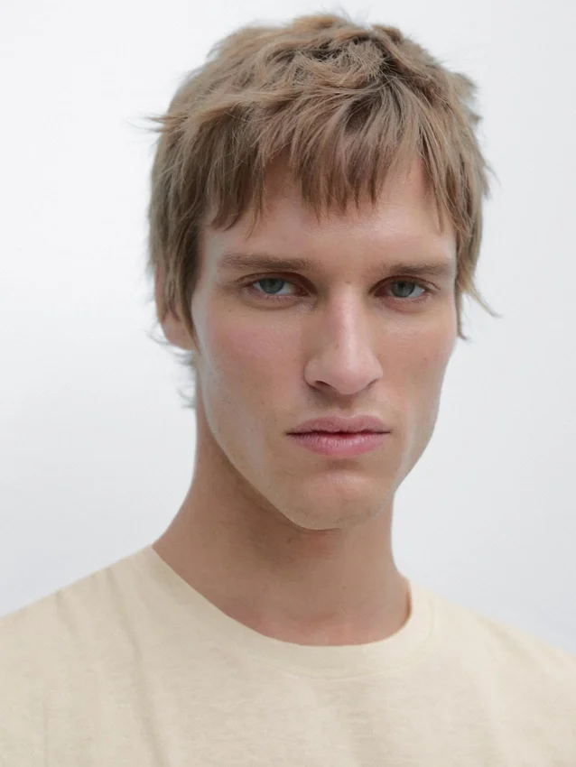 T-shirt met korte mouwen van katoenmix T-shirt met korte mouwen van katoenmix