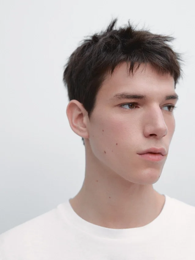 T-shirt van 100% gemerceriseerd katoen T-shirt van 100% gemerceriseerd katoen