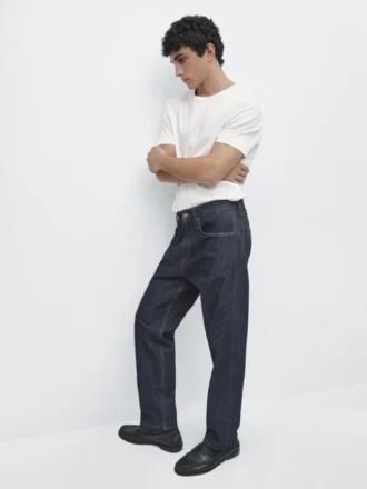 T-shirt van 100% gemerceriseerd katoen