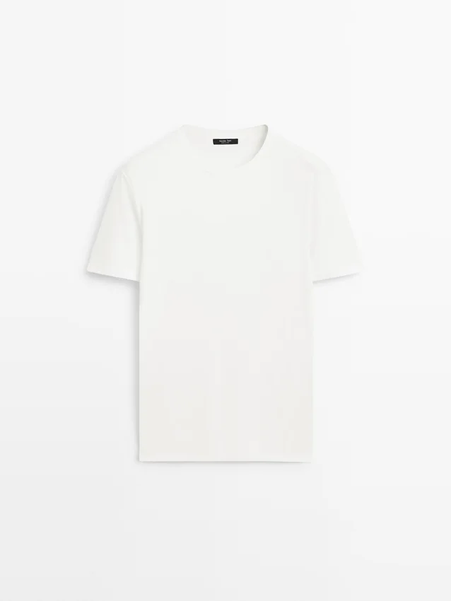 T-shirt van 100% gemerceriseerd katoen T-shirt van 100% gemerceriseerd katoen