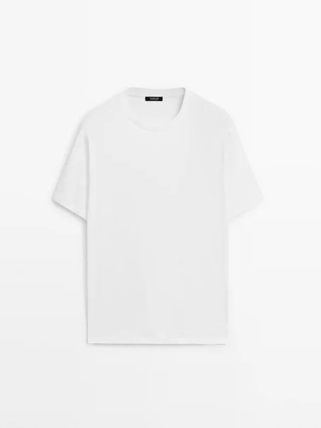 T-shirt van 100% gemerceriseerd katoen T-shirt van 100% gemerceriseerd katoen