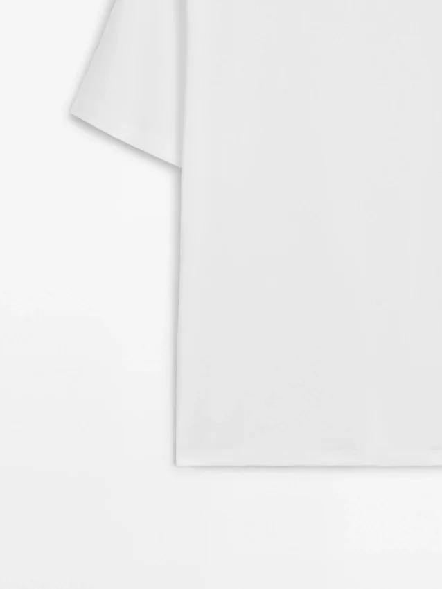 T-shirt van 100% gemerceriseerd katoen T-shirt van 100% gemerceriseerd katoen