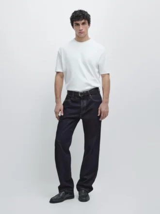 T-shirt van 100% katoen, middelzwaar