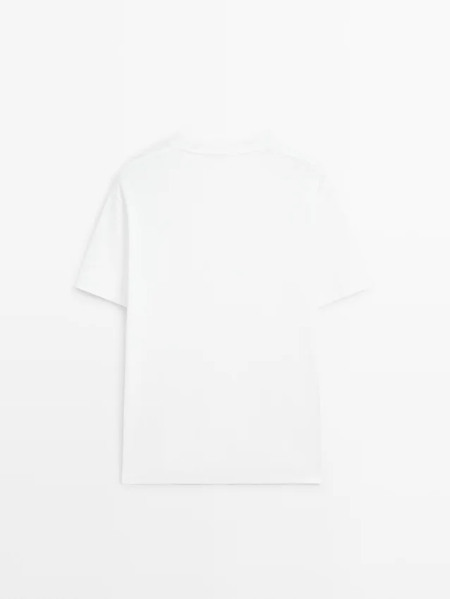 T-shirt van 100% katoen, middelzwaar T-shirt van 100% katoen, middelzwaar