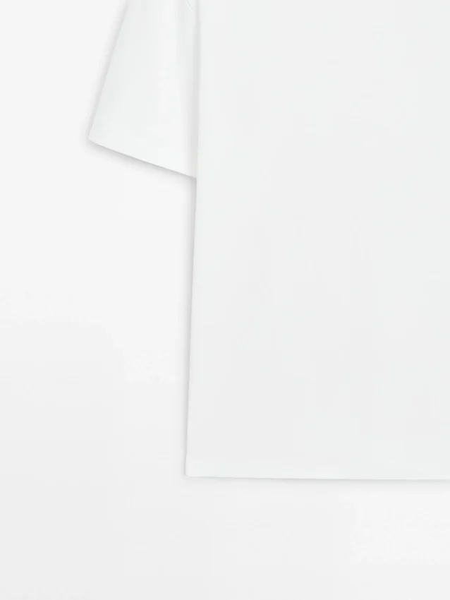 T-shirt van 100% katoen, middelzwaar T-shirt van 100% katoen, middelzwaar