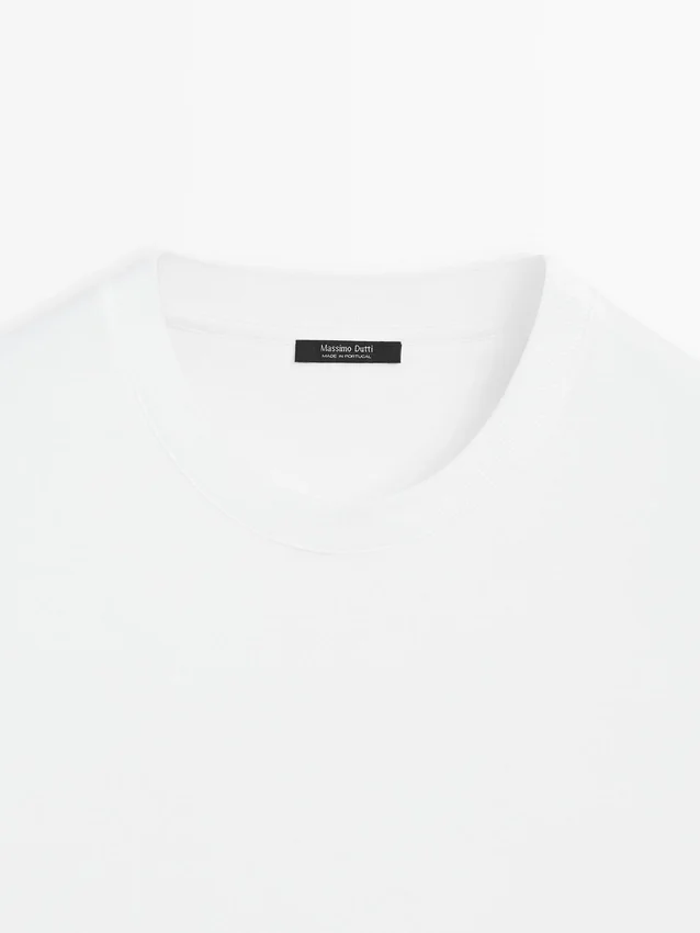 T-shirt van 100% katoen, middelzwaar T-shirt van 100% katoen, middelzwaar