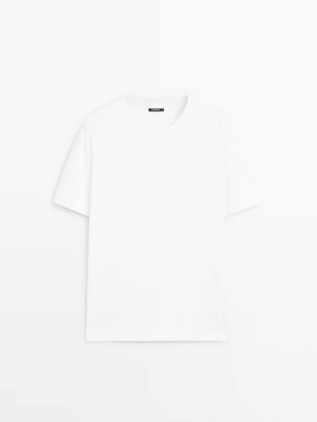 T-shirt van 100% katoen, middelzwaar T-shirt van 100% katoen, middelzwaar