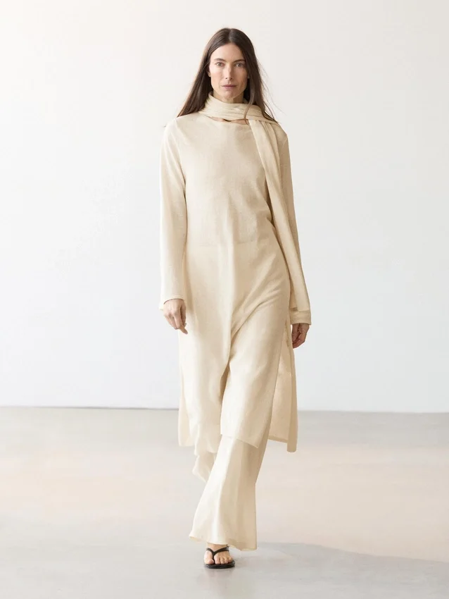 Total Look vloeiende tuniekjurk Total Look vloeiende tuniekjurk