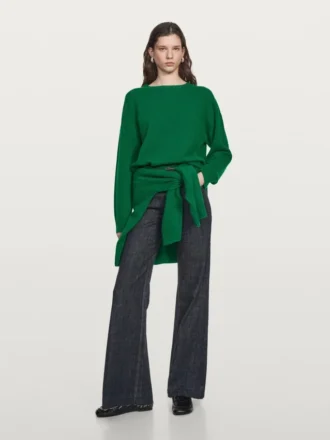 Trui met ronde hals van wolmix