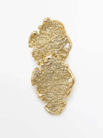 Tweedelige kanten oorbellen Tweedelige kanten oorbellen