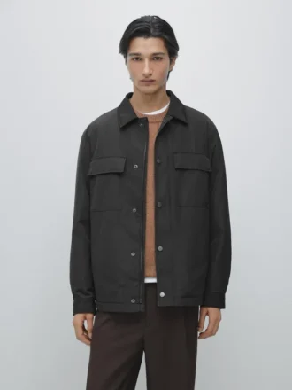 waterafstotend overhemd met zakken 2 330x440 - Waterafstotend overhemd met zakken