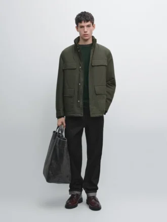 Waterafstotend pufferjack met zakken