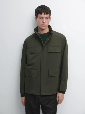 Waterafstotend pufferjack met zakken