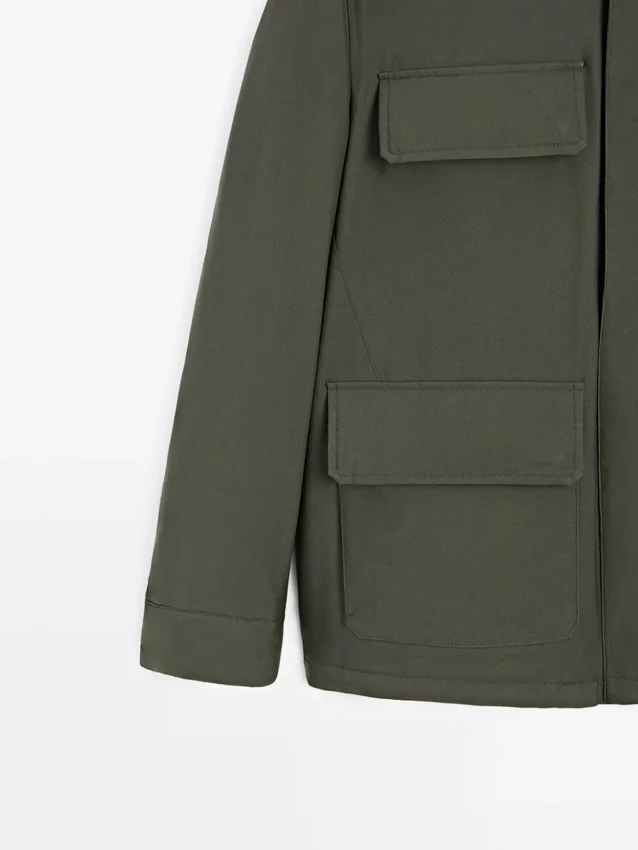 Waterafstotend pufferjack met zakken Waterafstotend pufferjack met zakken