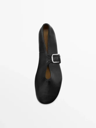 Zachte leren ballerina’s